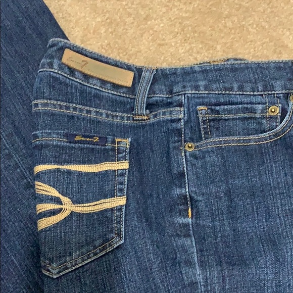2/$10 Seven7 premium denims, boot cut & flare - Picture 3 of 5